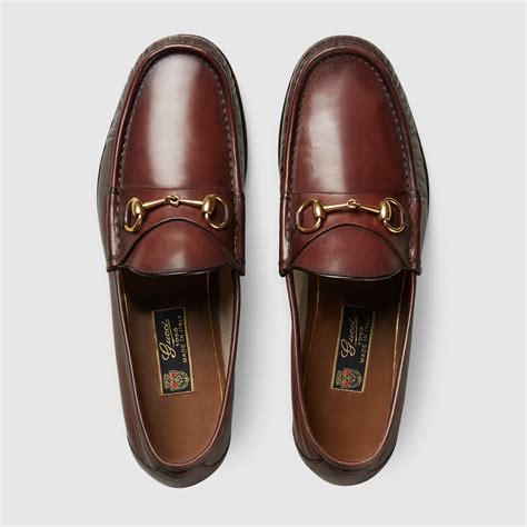 gucci 1953 horsebit leather loafer brown|gucci 1953 horsebit loafer women's.